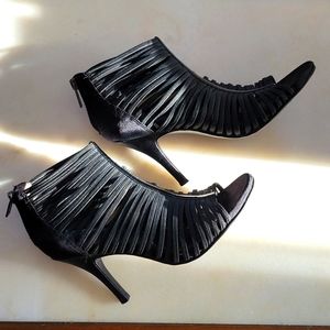 Black stiletto heels